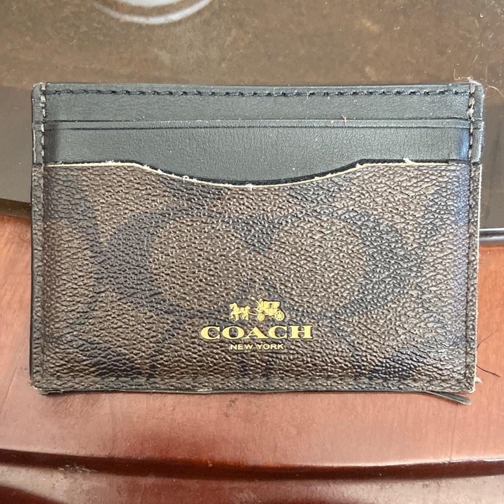 Coach card wallet